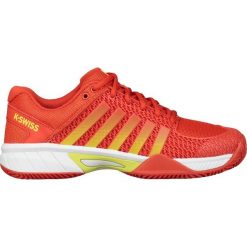 KSWISS EXPRESS LIGHT HB Obuwie do tenisa Outdoor red. Brązowe buty sportowe damskie marki K-SWISS, z gumy, na golfa. W wyprzedaży za 367,20 zł.