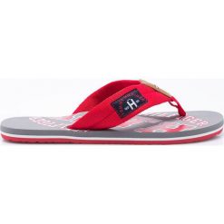 Tommy Hilfiger - Japonki. Szare chodaki męskie TOMMY HILFIGER, z materiału. W wyprzedaży za 99,90 zł.