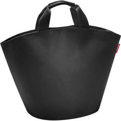 Shopper bag damskie: Shopper bag w kolorze czarnym – 60 x 42 x 13 cm