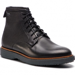 Kozaki CLARKS - Modur Hi Gtx GORE-TEX 261355557 Black Interest. Czarne glany męskie Clarks, z gore-texu. W wyprzedaży za 469,00 zł.