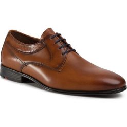Półbuty LLOYD - Madison 10-136-12 Brandy. Pomarańczowe buty wizytowe męskie Lloyd, ze skóry. Za 679,00 zł.