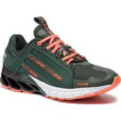 Sneakersy PLEIN SPORT - Runner Statement S19S MSC1865 STE003N Military 65. Zielone sneakersy męskie Plein Sport, bez zapięcia. Za 1149,00 zł.