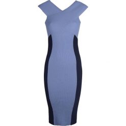 Pinko Sukienka "Bruciare". Sukienki damskie Pinko, bez wzorów, prążkowane, bez kołnierzyka, bez rękawów, dopasowane. Za 389,00 zł.