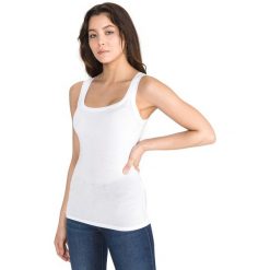 Vero Moda Ava Lulu Podkoszulek Biały. Białe podkoszulki damskie Vero Moda, l, bez wzorów, z elastanu, bez kołnierzyka. Za 56,95 zł.