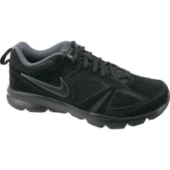 Nike T-lite XI 616546-003. Czarne buty sportowe męskie marki Nike, ze skóry. W wyprzedaży za 189,99 zł.