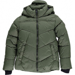 Kurtka zimowa w kolorze khaki. Brązowe kurtki chłopięce CMP Kids, na zimę, z polaru. W wyprzedaży za 175,95 zł.