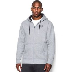Bluzy męskie: Under Armour Bluza męska Storm Rival Fleece Zip Hoodie True Gray Heather r. L (1280781-025)