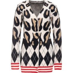 Kardigan Guess W94R1D Z2740. Swetry damskie Guess, xs, z aplikacjami, z poliamidu, bez rękawów, bez kaptura. W wyprzedaży za 399,00 zł.