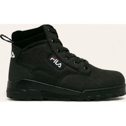 Fila - Buty Grunge II Mid. Różowe buty sportowe damskie Fila, ze skóry, sportowe. W wyprzedaży za 359,90 zł.