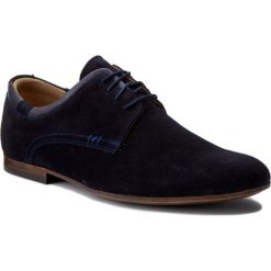 Półbuty LASOCKI FOR MEN A-5431. Niebieskie półbuty męskie Lasocki For Men, bez wzorów, ze skóry, bez zapięcia. Za 229,99 zł.