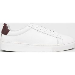 Gant - Buty Denver. Białe buty sportowe męskie GANT, ze skóry, na sznurówki. W wyprzedaży za 459,90 zł.