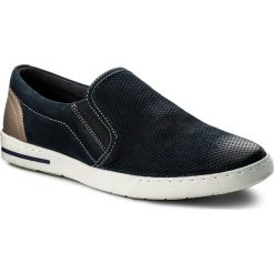 Tenisówki LASOCKI FOR MEN - MI08-C274-324-05 Granatowy. Niebieskie tenisówki męskie marki Lasocki For Men, ze skóry. Za 169,99 zł.