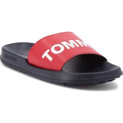 Chodaki męskie: Klapki TOMMY JEANS - Slide Sandal EM0EM00105 Rwb 020