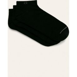 Calvin Klein - Stopki (3-pack). Niebieskie skarpetki męskie Calvin Klein, bez wzorów, z elastanu. Za 79,90 zł.
