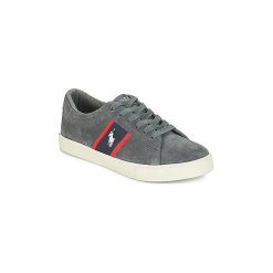 Buty Dziecko Polo Ralph Lauren GEOFF. Szare trampki chłopięce marki Polo Ralph Lauren, bez wzorów, bez zapięcia. Za 303,20 zł.