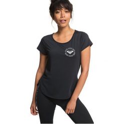 Roxy Koszulka Damska Take A Brea Th Tee True Black erjkt03435-kvj0 (Rozmiar Xs). Czarne topy sportowe damskie marki Roxy, xs. W wyprzedaży za 103,00 zł.