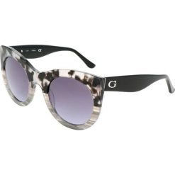 Okulary przeciwsłoneczne "GU7485" w kolorze czarno-szarym. Szare okulary przeciwsłoneczne damskie marki Hugo Boss, Valentino, Guess, wakacyjne. W wyprzedaży za 169,95 zł.