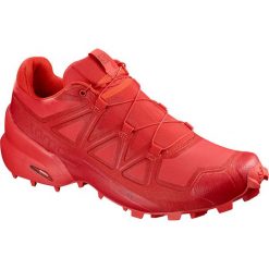 Buty Salomon Speedcross 5 W Płomienno-Czerwone. Czerwone buty sportowe damskie Salomon, bez wzorów, sportowe, do biegania, salomon speedcross. Za 549,99 zł.