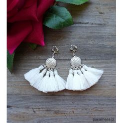 Klipsy damskie: Boho Love -klipsy z chwostami
