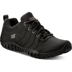 Sneakersy CATERPILLAR - Instruct P722309 Black. Czarne sneakersy męskie marki Caterpillar, na co dzień, bez wzorów, ze skóry, bez zapięcia. Za 369,00 zł.