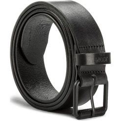 Pasek Męski JOOP! - JEANS 7617 100 Black A01. Czarne paski męskie marki JOOP!, w paski, z jeansu. W wyprzedaży za 249,00 zł.