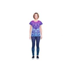 BastetT-shirt (Gradient). Różowe t-shirty damskie OKUAKU, xs, z nadrukiem, z elastanu, bez kołnierzyka. Za 139,00 zł.