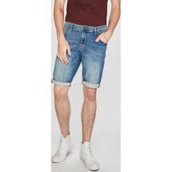 Tom Tailor Denim - Szorty. Szare spodenki i szorty męskie marki TOM TAILOR DENIM, z elastanu, casualowe. W wyprzedaży za 179,90 zł.