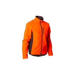 Bluza Na Rower 300 Męska Pomarańczowa B'twin. Czerwone bluzy męskie TRIBAN, s, bez wzorów, z elastanu, bez kołnierzyka, bez rękawów, bez kaptura. W wyprzedaży za 89,99 zł.