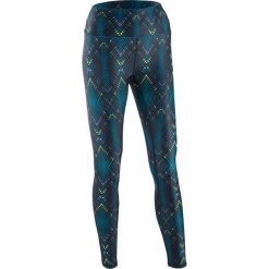 Legginsy do tańca i fitnessu damskie. Białe legginsy sportowe damskie DOMYOS, xs, bez wzorów, z elastanu, na fitness i siłownię. Za 69,99 zł.