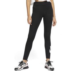 NIKE SPORTSWER HIGH-WAISTED LEGGINGS > CJ2297-011. Legginsy damskie Nike, xl, z nadrukiem, z elastanu, street. Za 159,99 zł.