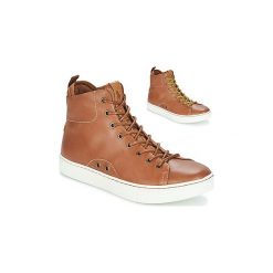 Buty Polo Ralph Lauren DLEANEY. Pomarańczowe trampki męskie Polo Ralph Lauren, bez wzorów, bez zapięcia. Za 389,40 zł.