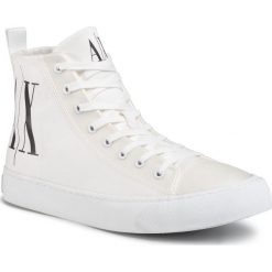 Sneakersy ARMANI EXCHANGE - XUZ021 XV212 00152 Optical White Icon. Białe sneakersy męskie Armani Exchange, bez zapięcia. Za 519,00 zł.