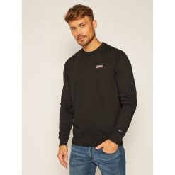 Bluza Tommy Jeans Tjm Washed Corp Logo Crew DM0DM08413. Czarne bluzy męskie Tommy Jeans, m, bez wzorów, z jeansu, bez kołnierzyka, bez rękawów, bez kaptura. Za 349,00 zł.