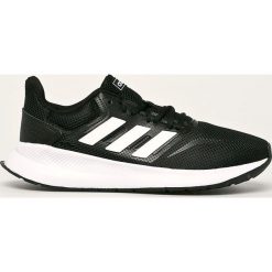 Adidas - Buty Runfalcon. Czarne sneakersy męskie Adidas, na sznurówki. W wyprzedaży za 179,90 zł.