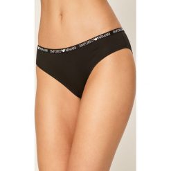 Emporio Armani - Figi (2-pack). Białe majtki damskie Emporio Armani, s, bez wzorów, z elastanu. Za 169,90 zł.