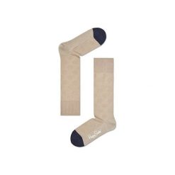 Skarpetki Happy Socks Dressed BDO34-1000. Czarne skarpetki męskie marki Happy Socks, bez wzorów, z bawełny. Za 56,00 zł.