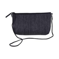 Torebki klasyczne damskie: Torebka w kolorze czarnym – (S)30 x (W)17 x (G)5 cm