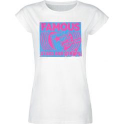 Bluzki damskie: Famous Stars And Straps Loud and Clear Tee Koszulka damska biały