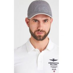 CZAPKA aeronautica militare. Szare czapki męskie Aeronautica Militare, z haftami, z bawełny. Za 189,00 zł.