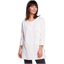 Bewear Bluza Damska L/Xl Biała. Białe bluzy damskie BeWear, xl, bez wzorów, bez rękawów, bez kaptura. Za 209,00 zł.