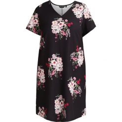 Sukienki hiszpanki: Dorothy Perkins Curve SPACED FLORAL SHIFT Sukienka z dżerseju black