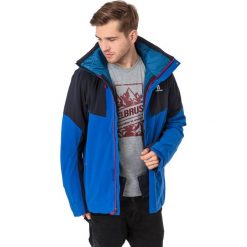 Salomon Kurtka męska Icerocket Motion Fit Surf The Web r. XL (397332). Niebieskie kurtki męskie marki Salomon, m. Za 989,00 zł.