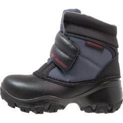 Columbia ROPE TOW KRUSER Śniegowce graphite/bright red. Szare kozaki dziewczęce Columbia, z gumy. W wyprzedaży za 164,45 zł.