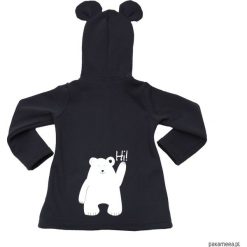 Bluza/płaszczyk Happy Bear. Czarne t-shirty chłopięce z nadrukiem marki Pakamera, z dzianiny. Za 139,00 zł.