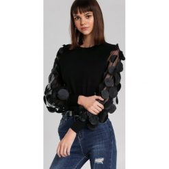 Czarna Bluzka Hensley. Czarne bluzki damskie Renee, s, bez wzorów, casualowe, bez rękawów, bez kaptura. W wyprzedaży za 109,99 zł.