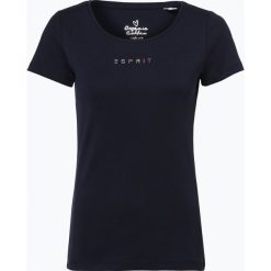 Esprit Casual - T-shirt damski, niebieski. Niebieskie t-shirty damskie Esprit Casual, s. Za 69,95 zł.