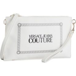 Torebka VERSACE JEANS COUTURE - E3VUBPT2 40329 003. Białe listonoszki damskie Versace Jeans Couture, bez wzorów, z jeansu, bez dodatków. Za 379,00 zł.