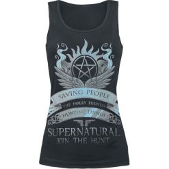 Topy damskie: Supernatural Saving People Top damski czarny