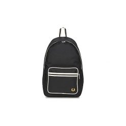 Plecaki Fred Perry TWIN TIPPED BACK PACK. Czarne plecaki męskie Fred Perry, bez wzorów. Za 295,20 zł.