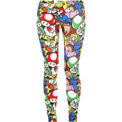 Legginsy: Super Mario Allstars Legginsy wielokolorowy